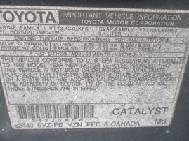 1997 TOYOTA 4RUNNER SR5 PURPLE 3.4L AT 4WD Z16201 